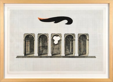 Alain Le Yaouanc - Le Chemin de Ronde - 1970 Print - Contemporary, Vintage