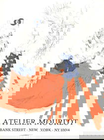 Jack Levine - Marianne & The Goddess of Liberty - 1967 Print - Contemporary, Vintage