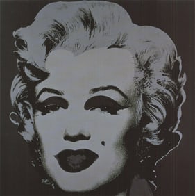 Andy Warhol - Marilyn Black (Mini) - 1995 Poster - Pop Art, Vintage