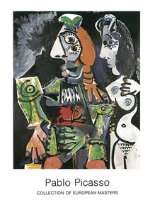 Pablo Picasso - Matador E Femme Nue - 1995 Poster - Cubism, Vintage