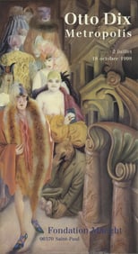Otto Dix - Metropolis ou La Grande Ville - 1998 Poster - Surrealism, Vintage
