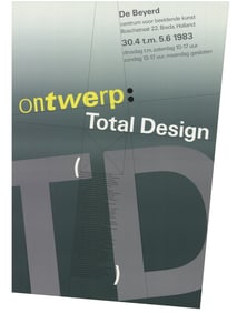 Artist Unknown - Ontwerp: Total Design - 1984 Poster - Contemporary, Vintage