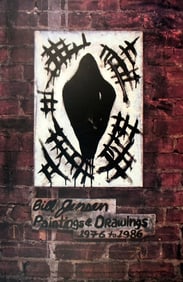 Bill Jensen - Paintings and Drawings 1976-1986 - 1968 Poster - Contemporary, Vintage