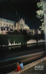 Artist Unknown - Paris Notre Dame, French Tourism Office - Poster - Realism, Vintage