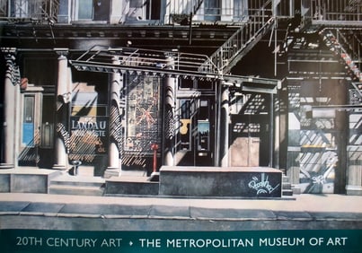 Susan Holcomb - Soho Poodlehead - 1995 Poster - Realism, Vintage