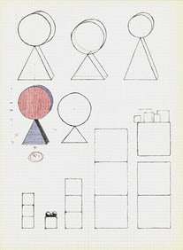 Alain Le Yaouanc - Study I - 1970 Print - Contemporary, Vintage