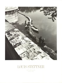 Louis Stettner - Sue Les Quais - 1988 Poster - Photography, Vintage