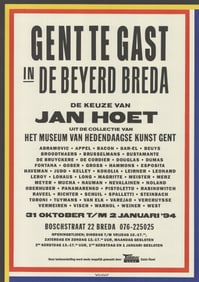 Artist Unknown - The Collection Of The Museum Of Contemporary Art Ghent - 1994 Poster - Vintage,