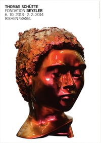 Thomas Schutte - Walser's Wife - 2013 Poster - Contemporary, Vintage