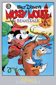 Walt Disney - Walt Disney's Mickey Mouse and the Beanstalk - 1987 Poster - Contemporary, Vintage