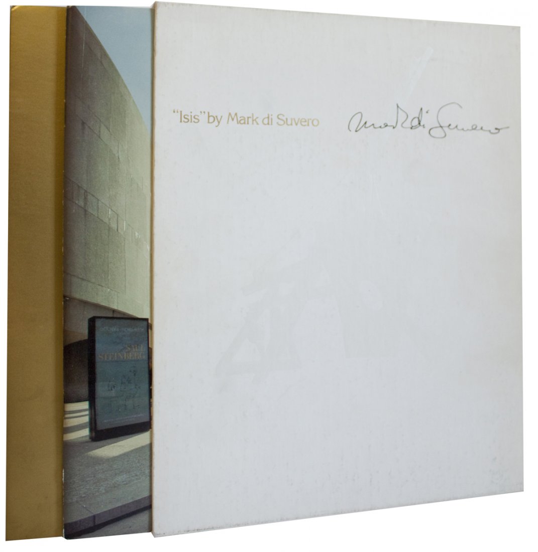 1978 Mark di Suvero Isis (SIGNED) Book (1 of 1)