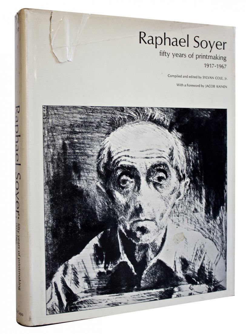 1967 Raphael Soyer-50 Years of Printmaking Book (1 of 1)