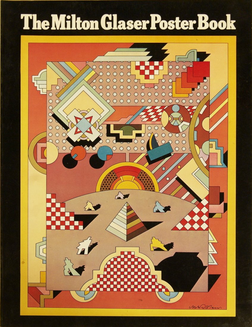 1977 The Milton Glaser Poster Book Book (1 of 1)
