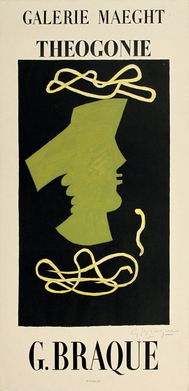 Signed 1959 Braque Theogonie Lithograph (1 of 1)