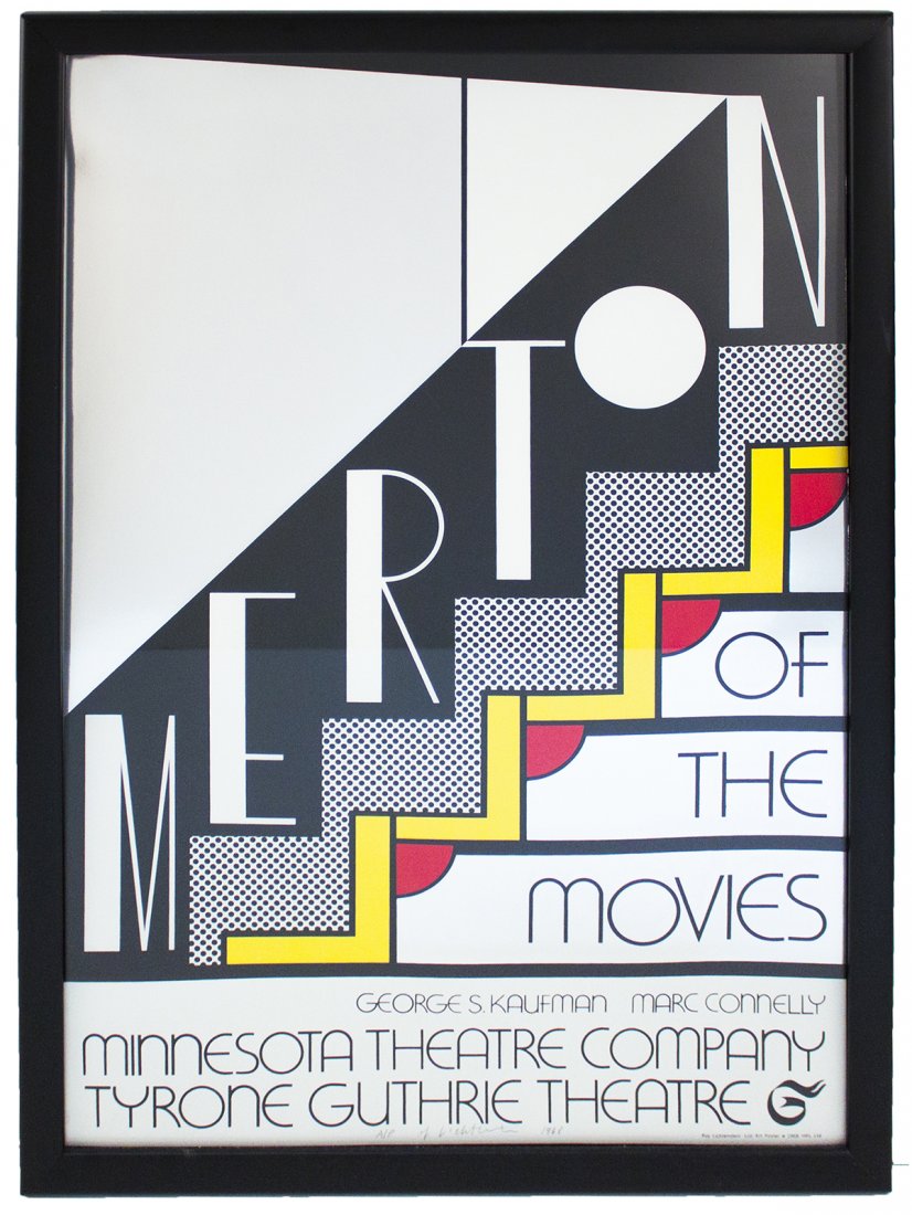 S/N 1968 Lichtenstein Merton Of The Movies Print (1 of 1)
