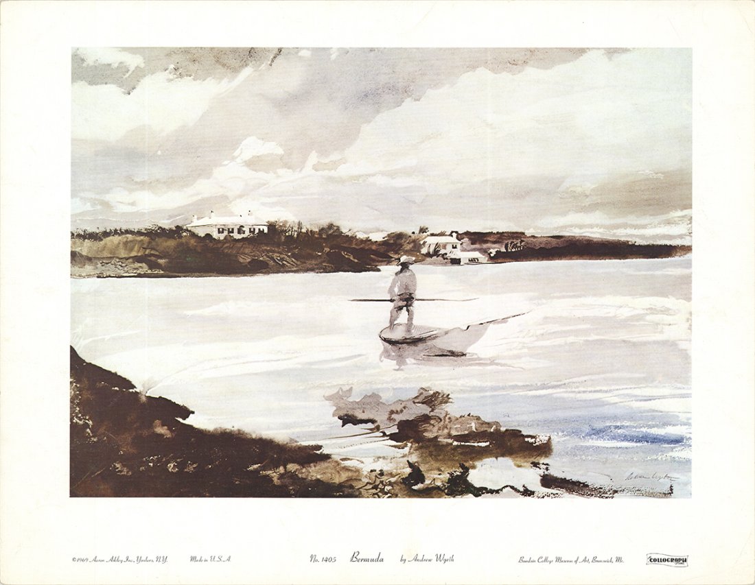 1968 Wyeth Bermuda Poster (1 of 1)