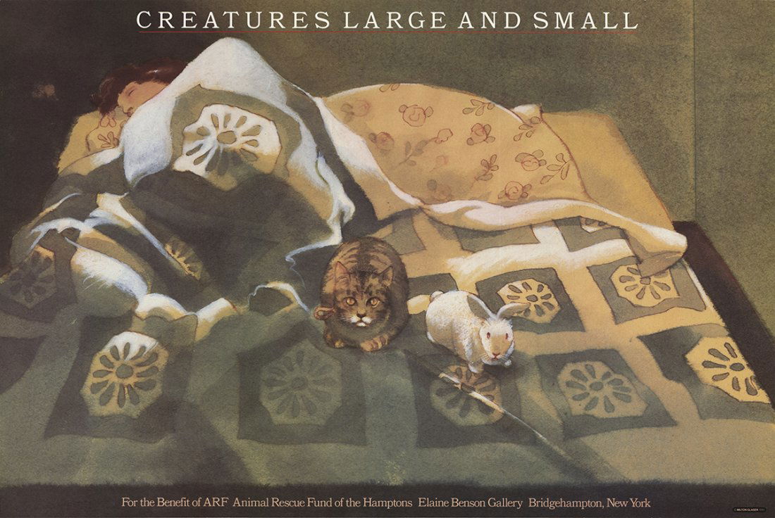 1985 Glaser Creatures Large and Small Poster (1 of 1)