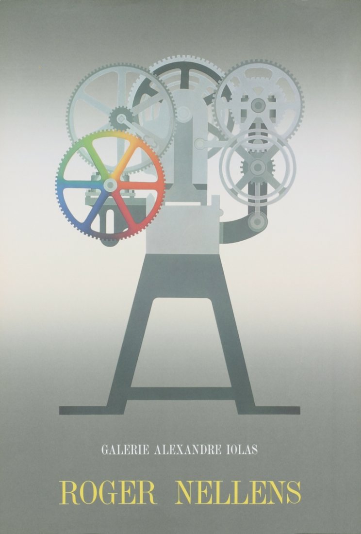 Nellens Galerie Alexandre Iolas Lithograph (1 of 1)