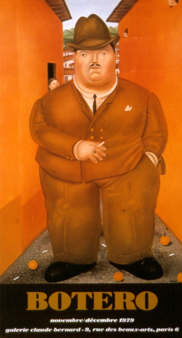 1979 Botero Los Cigarros Poster (1 of 1)