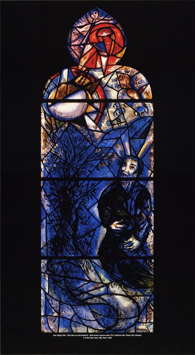 2004 Chagall Moses Before the Burning Bush Poster (1 of 1)