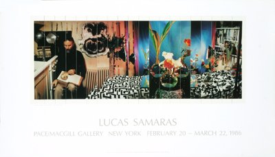 1986 Samaras Panorama Poster: Reference #: ULXX8899 Artist Name: Samaras, Lucas Title: Panorama Medium: Offset Lithograph Edition Size: Unknown Year: 1986 Framed: No Paper Size: 20 x 30.75 inches Image Size: 11.25 x 27 inches Cond