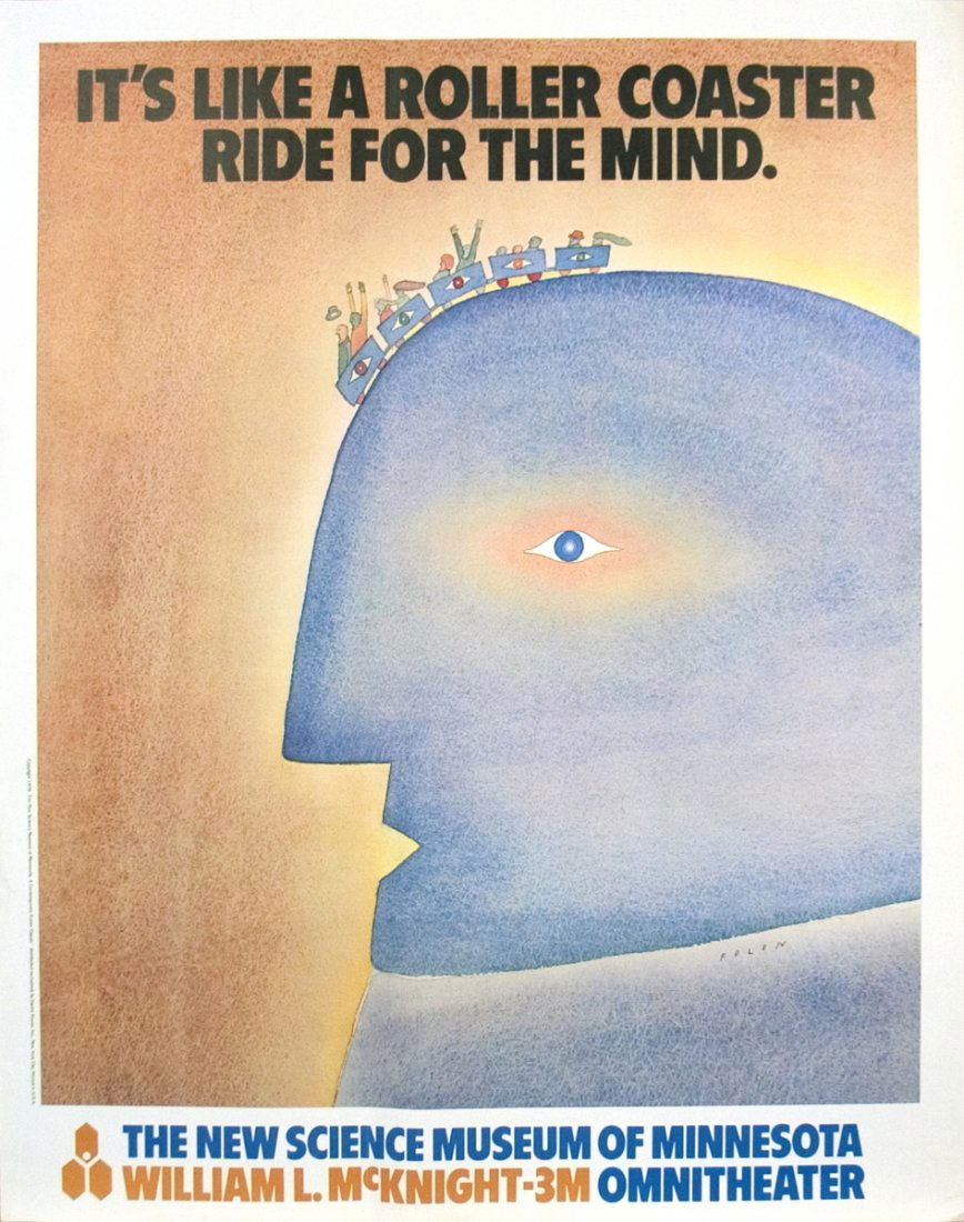 Folon Roller Coaster Poster (1 of 1)