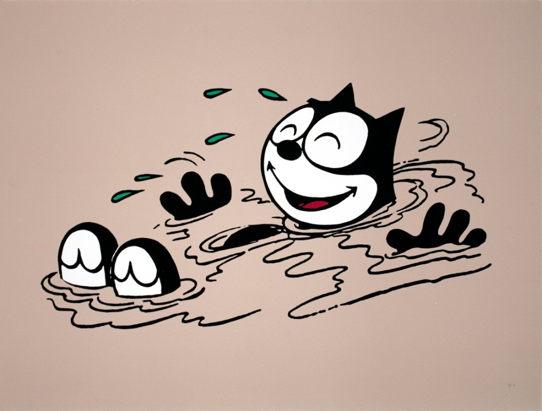 1992 Felix Swimming Poster (1 of 1)