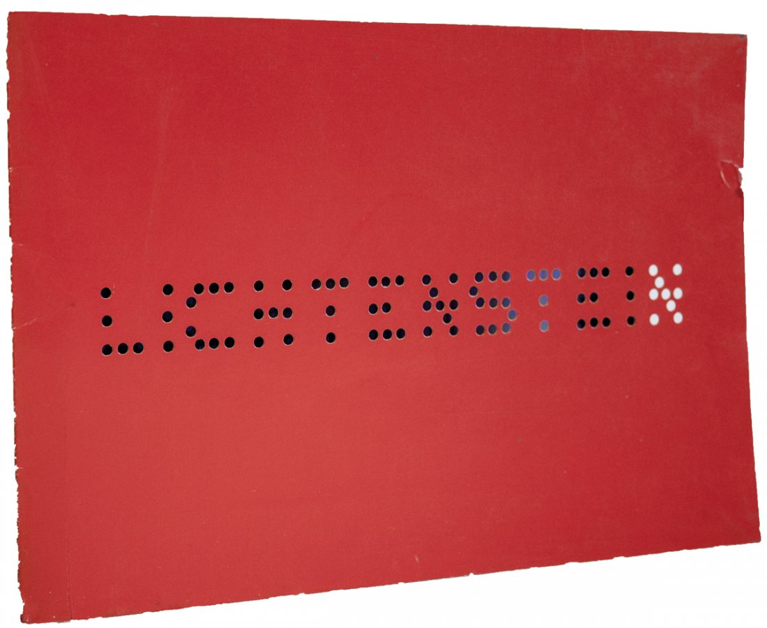 Lichtenstein at Gemini - 1969 (1 of 1)