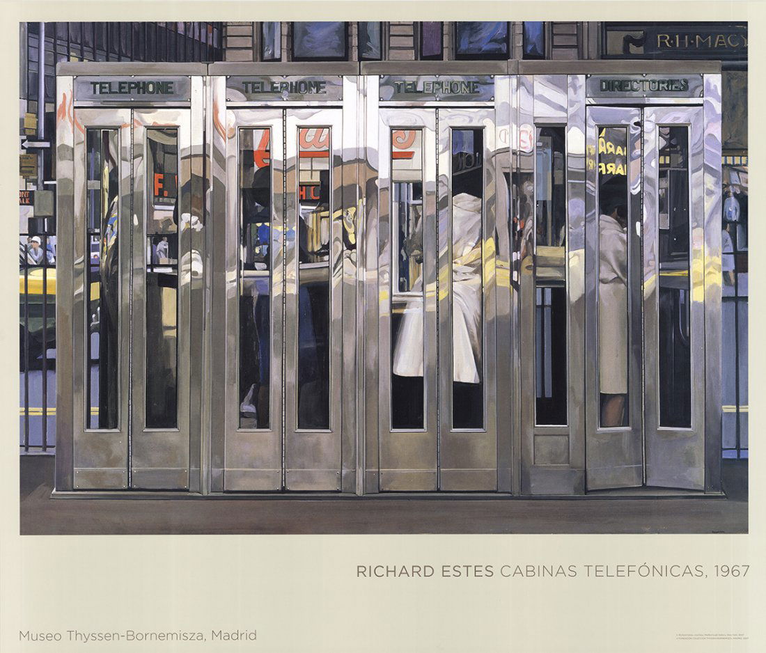Richard Estes - Telephone Booths - 2007 (1 of 1)