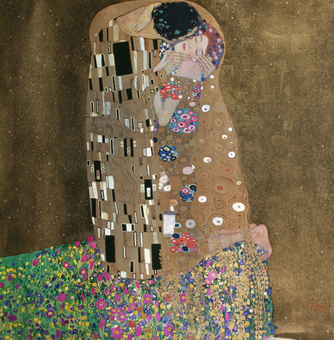 Gustav Klimt - The Kiss - 1982 (1 of 1)
