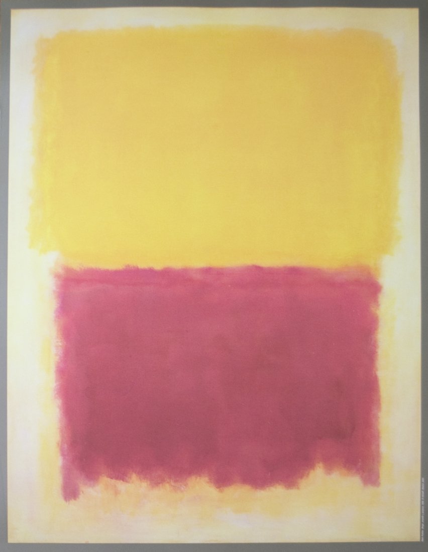 Mark Rothko - Beige, Yellow and Purple (1 of 1)