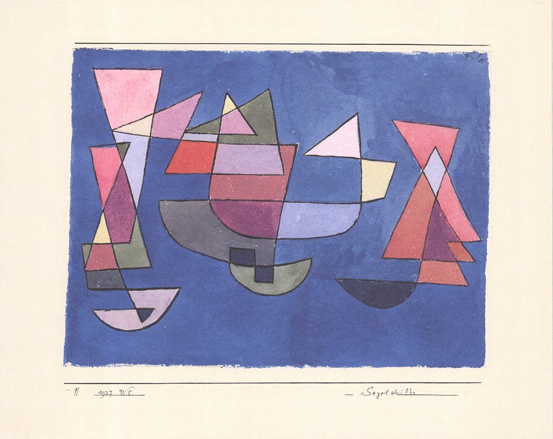 Paul Klee - Sailboats (1 of 1)