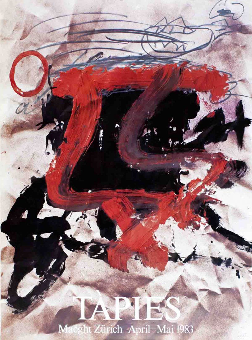 Antoni Tapies - Maeght Zurich - 1983 (1 of 1)