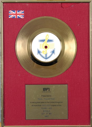 Hillsborough - Ferry 'cross the Mersey - 7 Single, 1989 (Gebraucht) in