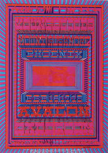 11 - Mount Rushmore Avalon poster: Avalon Ballroom Mount Rushmore / Youngbloods poster First edition, art by Bill Henry. Measures approx. 20 x 14 inch. Upon bidding it will be deemed that you have read and fully understood Cooper