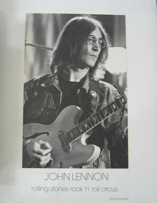 68 - Original Rock n Roll Circus Lennon photo