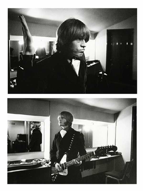 78 - Two Brian Jones/Rolling Stones photos NO RES