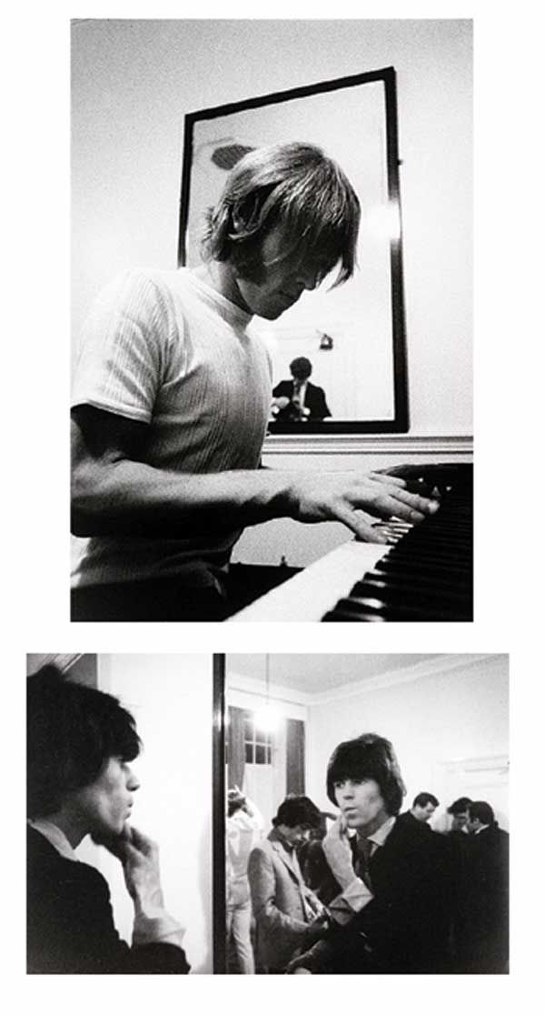 79 - Two candid Rolling Stones photographs NO RES