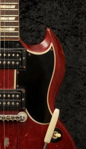 Link Wray: a stage-played guitar made by Gibson circa