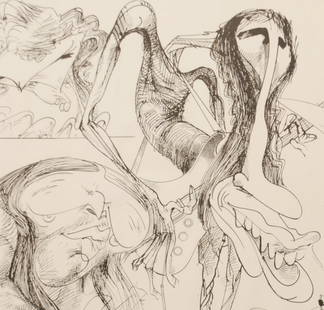 Pink Floyd: Gerald Scarfe concert poster: reprint of the classic poster for UK Winter Tour 1974