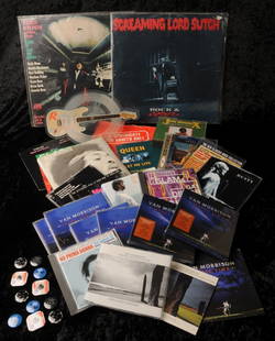 Van Morrison: unpublished interview & selection of CDs: Selection of CDs and vinyl including Van Morrison unpublished interview CD together with a selection of promo only and unreleased CD recordingsan unpublished promo only interview with Van Morrison in