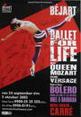 Queen: Promo poster for Maurice Bejart's 'Ballet for