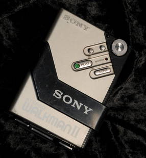 An original Sony Walkman: An original Sony Walkman