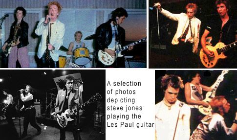 Sex Pistols Steve Jones Gibson Les Paul guitar - 3