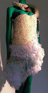 Björk owned Swan Dress by Marjan Djodjov FOR OXFAM - 2