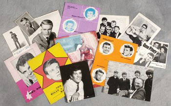 Roy Orbison, Billy J Kramer signed photos: A collection of signed promo photographs and programmes to include Roy Orbison, Lonnie Donegan, Billy J. Kramer, Jerry Lee Lewis and many others A large lot to include: Signed black and white
