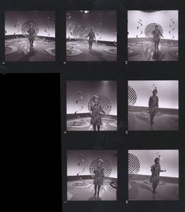 Dusty Springfield-photographs with copyright: Dusty Springfield - Seven black and white images by Graham Spencer, sold with full copyright Very rare previously unseen photographs of a Dusty Springfield TV Special circa 1965 comprising one