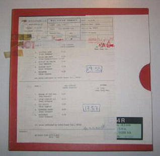 Bad Company Production Master Tape: Bad Company 'Rough Diamonds' LP Production Master Tape In 12 x 12 x 1 inch. box. Great Condition. Not sold with copyright. Sold by catalogue only. Upon bidding it will be deemed that you have