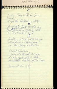 77: The Doors Jim Morrison's last handwritten notebook
