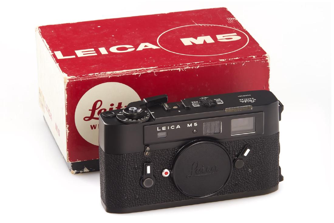 Leica M5 black, 1972, no. 1297483 (1 of 5)